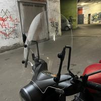 Parabrezza Honda super cub 125 con attacchi kappa
