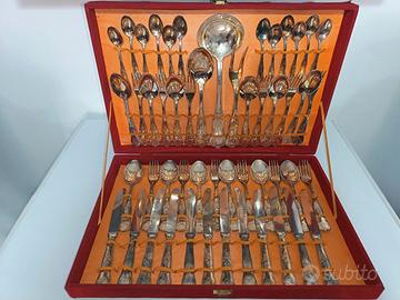 set posate placcate in Argento 800