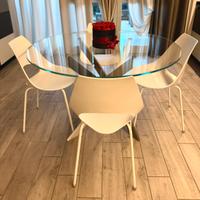 Tavolo Cristallo Bontempi - Modello Barone