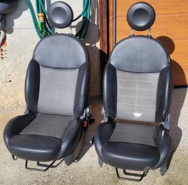 Set completo interni Fiat 500 Sport sedili pelle
