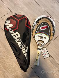 Racchetta da beach tennis mbt gold nuova 2025