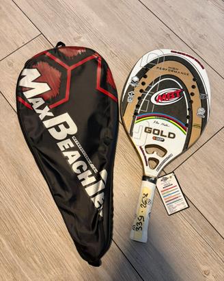 Racchetta da beach tennis mbt gold nuova 2025