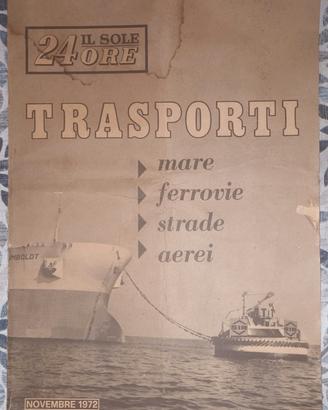 Trasporti, rivista allegata a Sole 24 ore del 1972