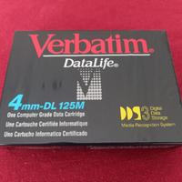 10 Data Tape Verbatim 12GB 4mm-DL 125M
