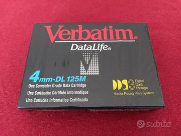 10 Data Tape Verbatim 12GB 4mm-DL 125M