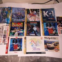 oggetto da collezione manualetti giochi saturn