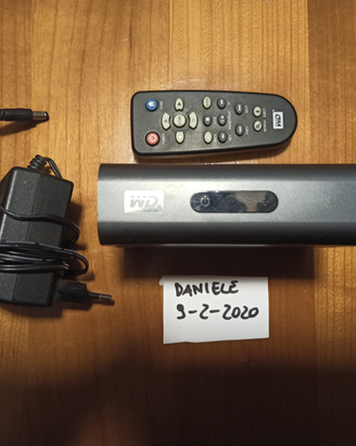 WD TV LIVE BOX Western digital lettore video