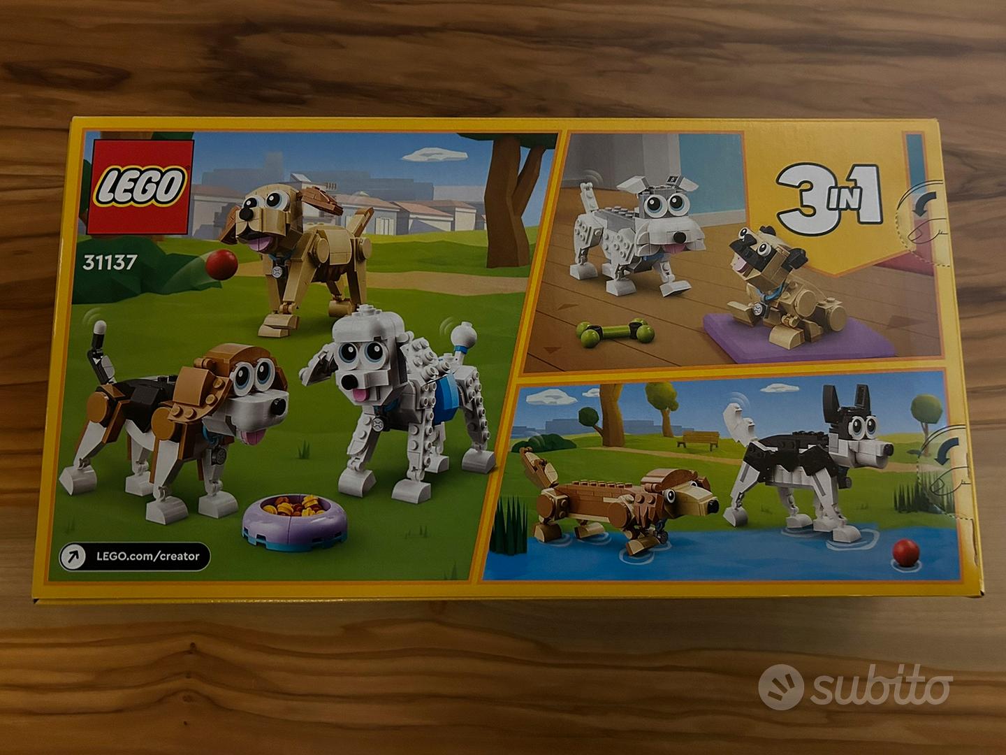 Adorabili cagnolini - Lego Creator 3 in 1 31137