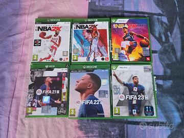 Giochi Fifa e Nba 21 22 22 Xbox One