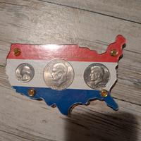  Federal Reserve monete argento USA