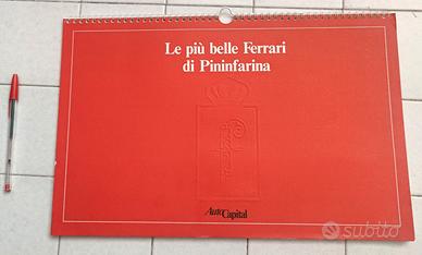 Calendario vintage 1991 Ferrari Pininfarina