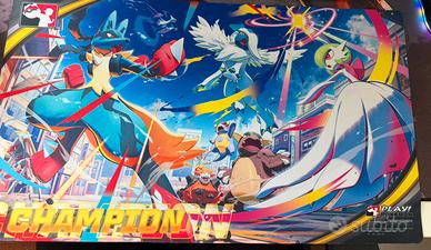 Playmat Pokemon League Cup Champion Megaevoluzioni