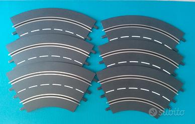 Carrera EVOLUTION 132 124 curve R1 60° 6 pezzi