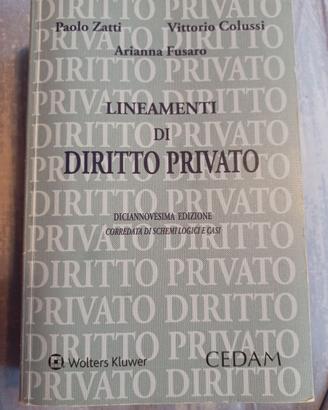 Lineamenti di diritto privato 9788813380632