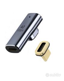 Adattatore USB C Magnetico 40 Gbps