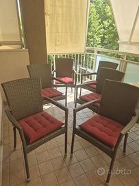 Sedie da balcone/giardino