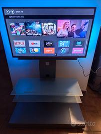 SMART TV PHILIPS 43 POLLICI 4K CON MOBILE SUPPORTO