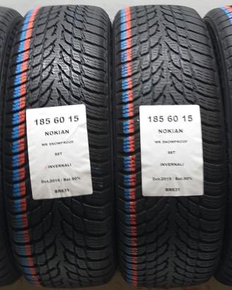 4 GOMME 185 60 15 NOKIAN BR631