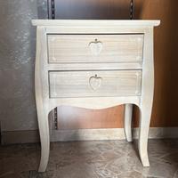 Comodino shabby chic