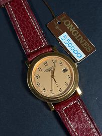 Longines Quartz Placcato Oro Nuovo NOS 36mm