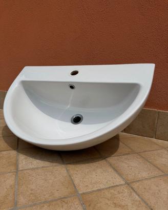LAVANDINO BAGNO CERAMICA L 67,5  H 25  P 41,5 cm