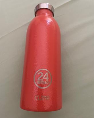Borraccia arancione 24Bottles Clima 500ml