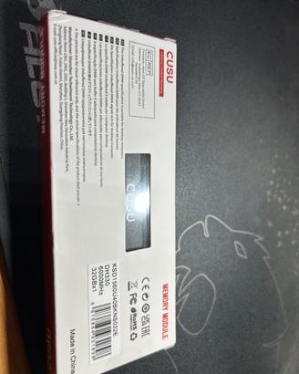 RAM CUSU ddr5 6000 mhz banco da 32gb MAI USATO!!