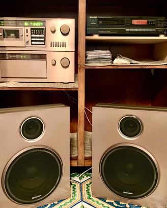 IMPIANTO HI-FI + LETTORE CD CON KARAOKE