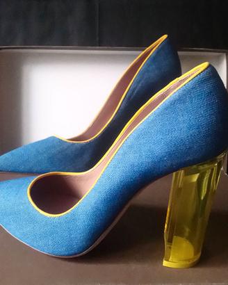 Scarpe donna, GIANNA MELIANI, cuoio jeans, num. 39