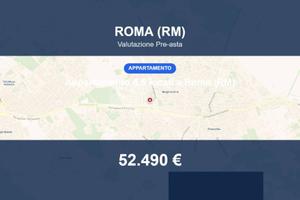 Immobile in asta di 70 m² a Roma