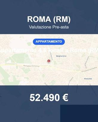 Immobile in asta di 70 m² a Roma