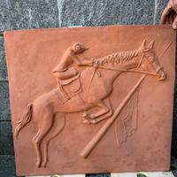 Bassorilievo terracotta