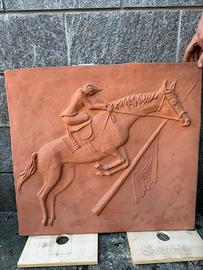 Bassorilievo terracotta