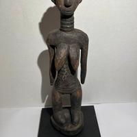 Statua femminile africana rara antica - Mali