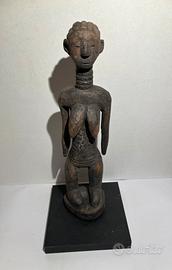 Statua femminile africana rara antica - Mali