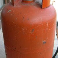 Bombola gas vuota per camper roulotte campeggio