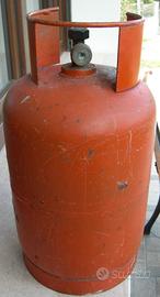 Bombola gas vuota per camper roulotte campeggio