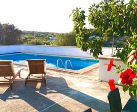 LUGLIO Villa PISCINA PRIVATA 8 posti 4 camere WiFi