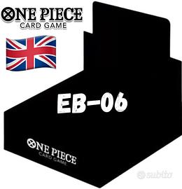PREORDER One Piece Card Game Box EB 06 ENG