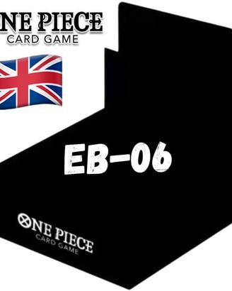 PREORDER One Piece Card Game Box EB 06 ENG