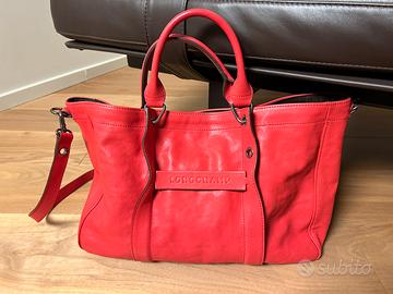 Longchamp rossa hot sale