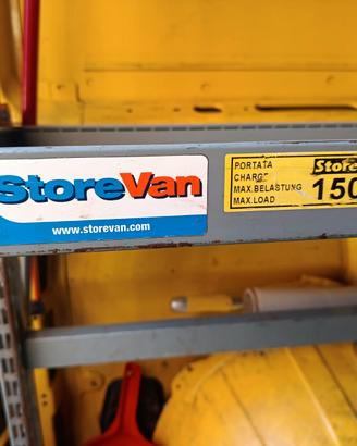 2 Scaffalature StoreVan Sv.3 per Furgone - 150kg