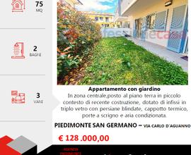 Appartamento con giardino