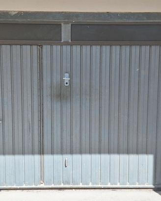 Basculante garage in acciaio zincato