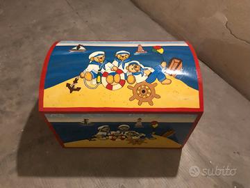 Box portagiochi in legno - Misura Piccola