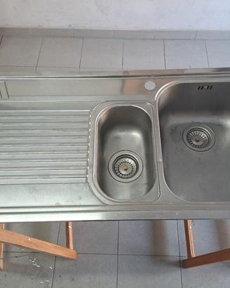 Lavandino in acciaio Franke serie Armonia