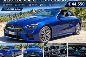 MERCEDES E 220 d CABRIO AMG LINE | 194 CV | 33.172