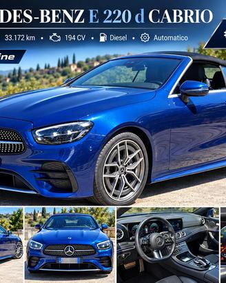 MERCEDES E 220 d CABRIO AMG LINE | 194 CV | 33.172