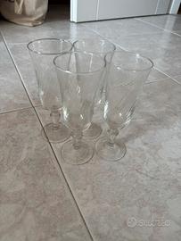 Set 4 calici vintage
