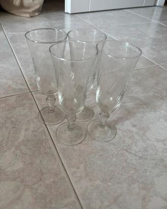 Set 4 calici vintage